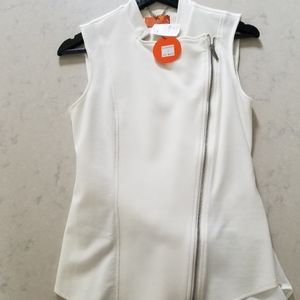 Patrizia Luca Milano Moto Vest/Topper Size Small